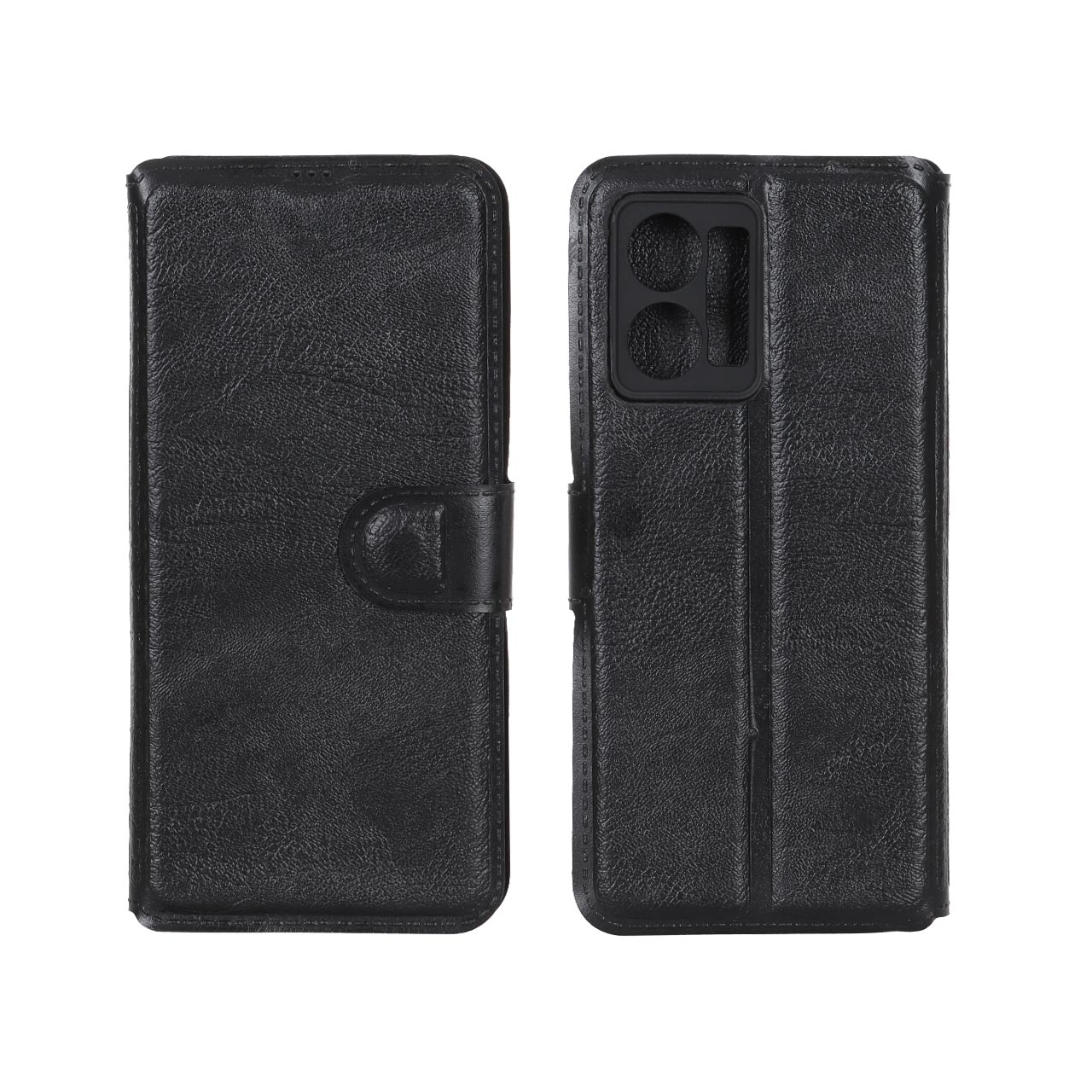 کیف کلاسوری چرمی مگنتی محافظ لنز مناسب برای شیائومی ردمی نوت 12 فورجی (4G)