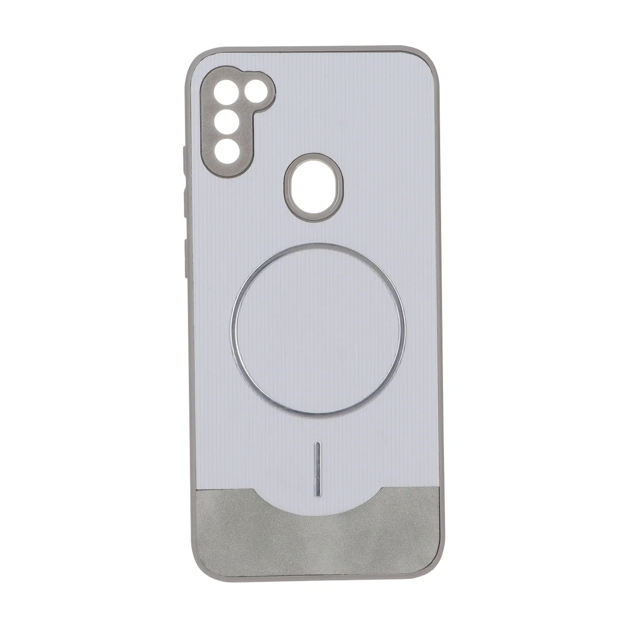 قاب Line Case جیر MagSafe فلزی محافظ لنزدار مناسب برای سامسونگ گلکسی A11 و M11
