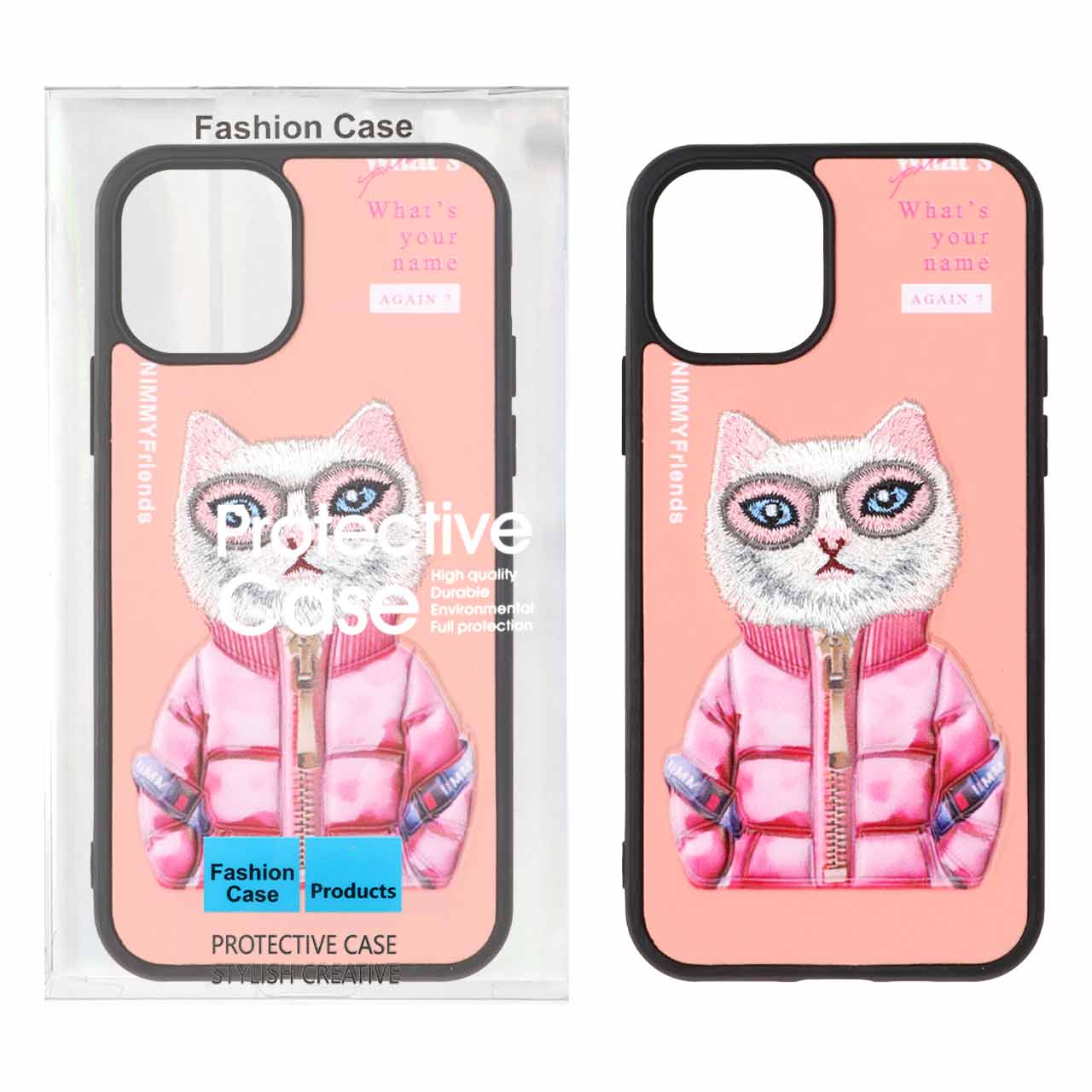 قاب Nimmy گلدوزی برجسته Apple iPhone 11 Pro - طرح 46