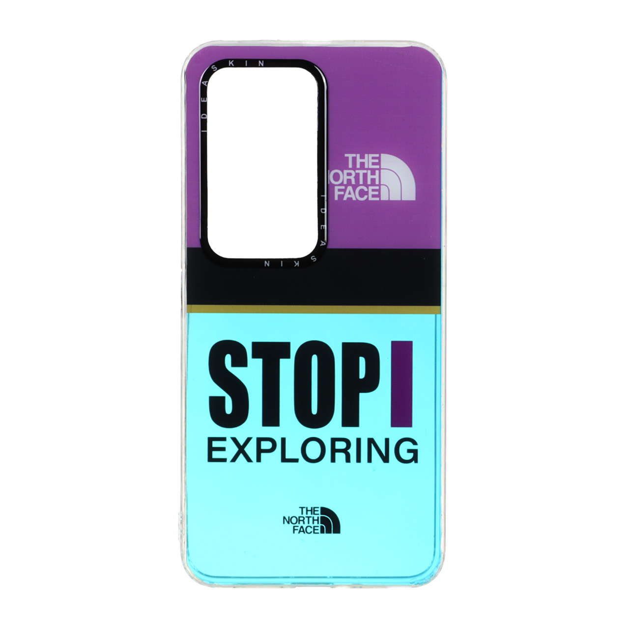 قاب طرح Idea Skin هولوگرامی (Stop Exploring) مناسب برای شیائومی ردمی 15 4G