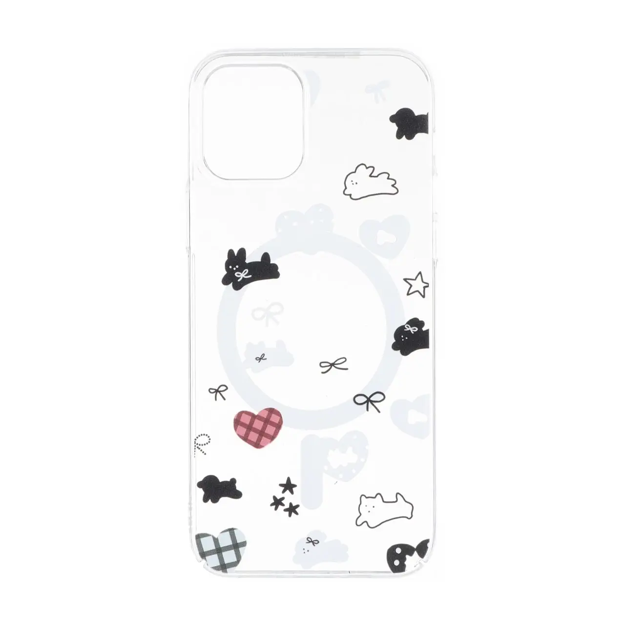 قاب Cute کریستالی طرح مگ سیف Apple iPhone 12 Pro / iPhone 12 - کد 600