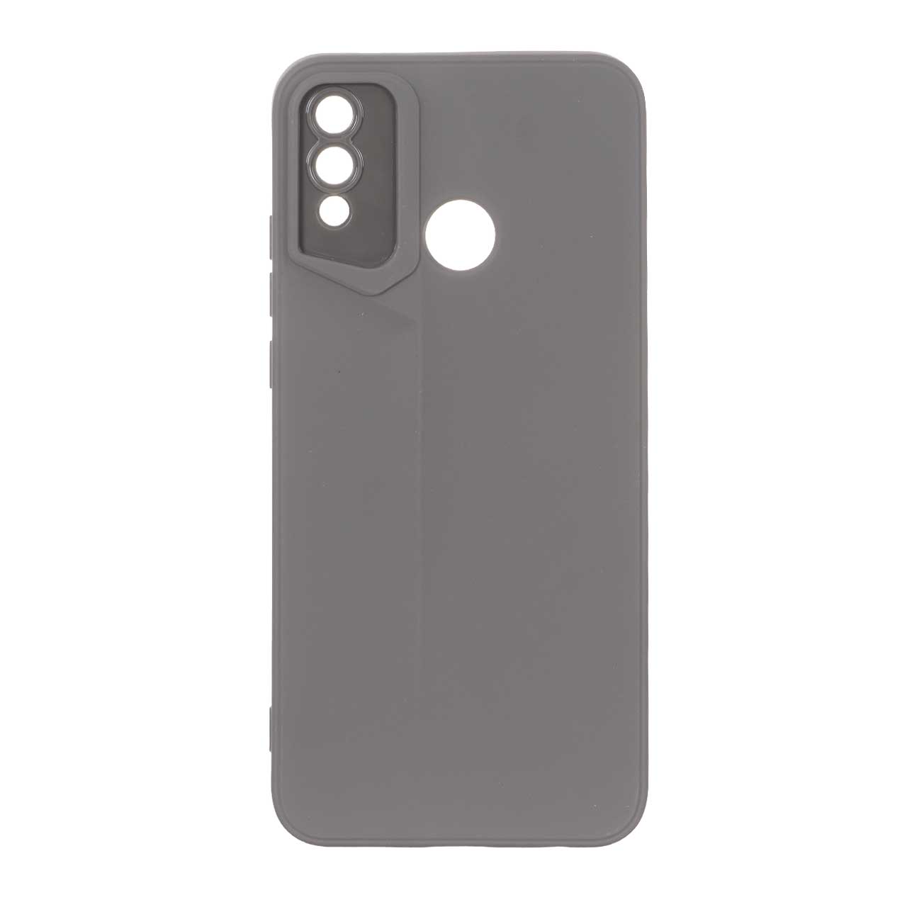 قاب ژله ای Sports Design مدل Huawei Y9 2019 - خاکستری