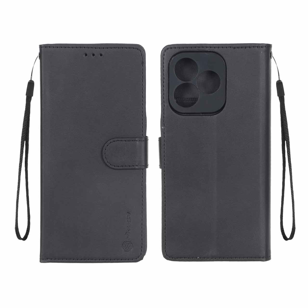 کیف موبایل چرمی مگنتی Nillkin مدل مناسب برای Honor 400 Lite