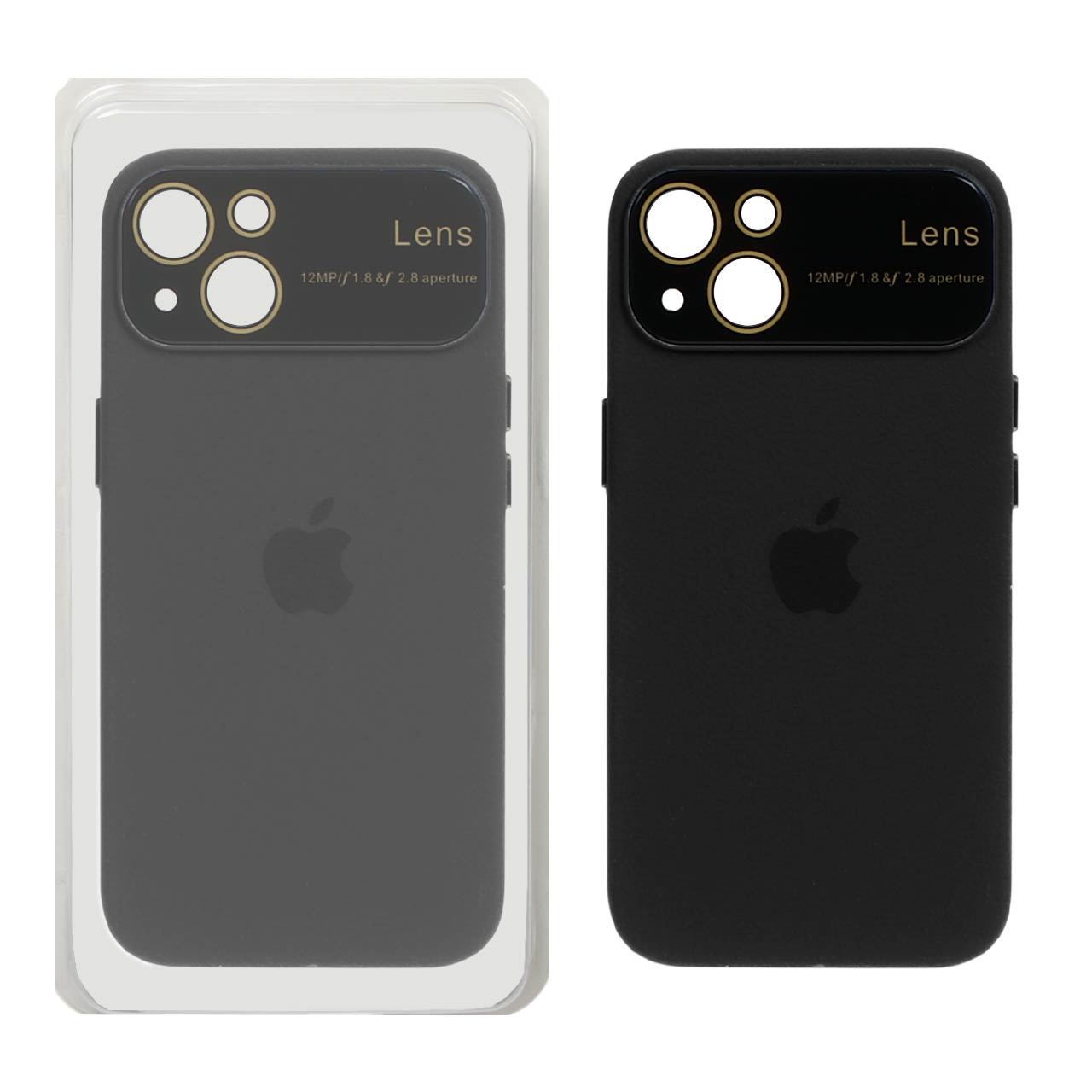 قاب چرم Auto Focus مدل Apple iPhone 13 / iPhone 14 - مشکی (پک دار)