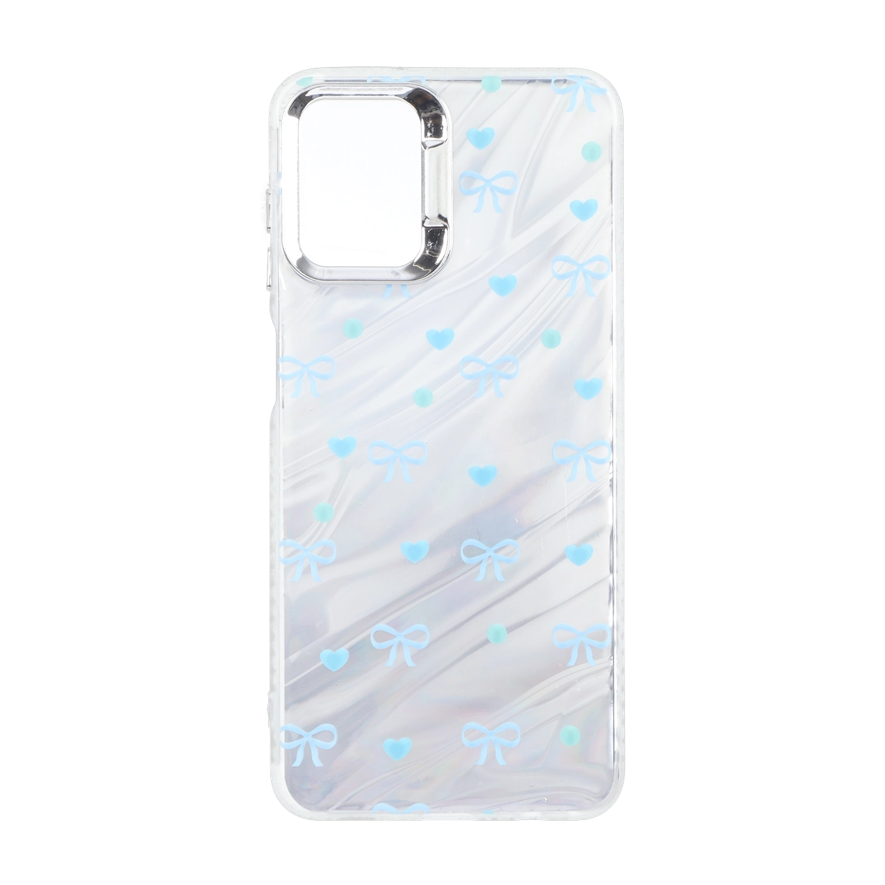 قاب طرح Pucker هفت رنگ دور ژله ای مات لنز کروم مناسب برای Samsung Galaxy A12 / M12 / F12