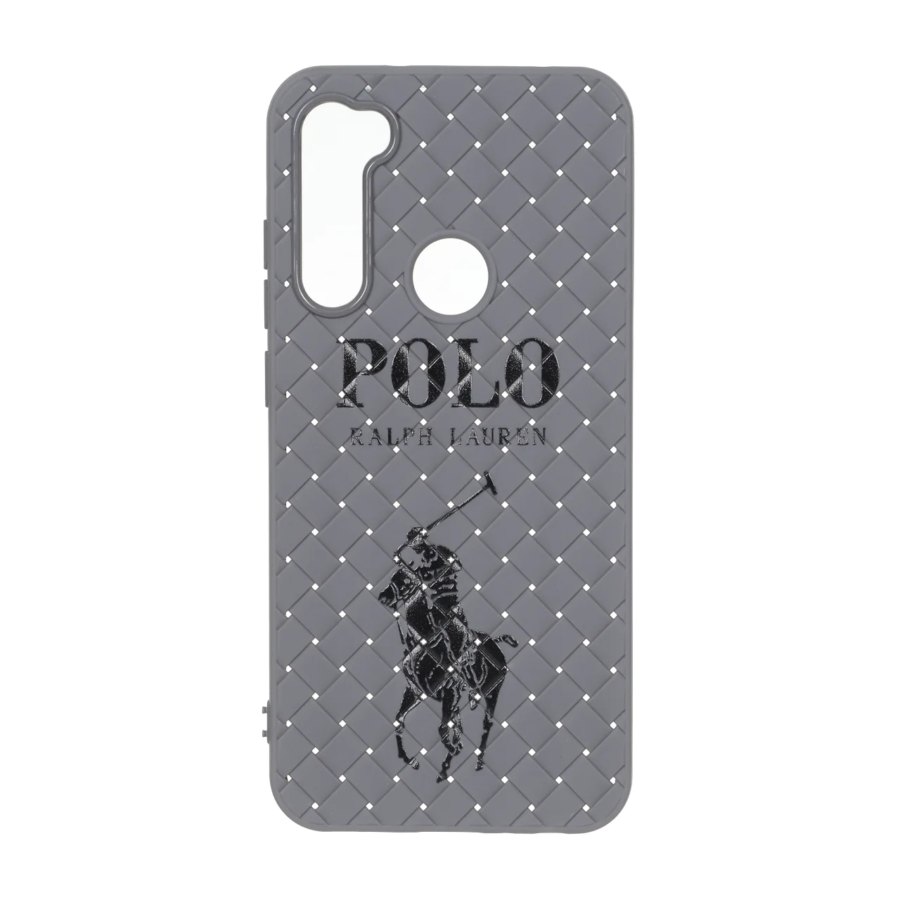 قاب حصیری طرح Polo دور لنز براق مناسب برای شیائومی ردمی نوت 8