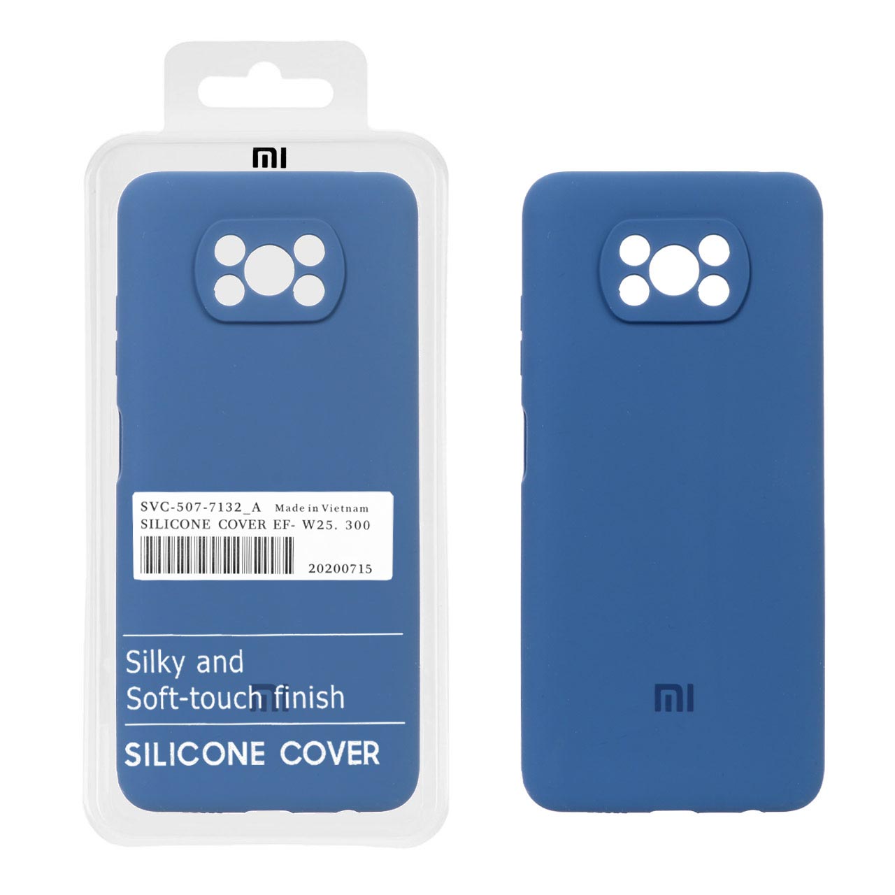 قاب سیلیکونی پاک کنی اورجینال مناسب برای شیائومی پوکو X3 / پوکو X3 پرو / پوکو X3 NFC
