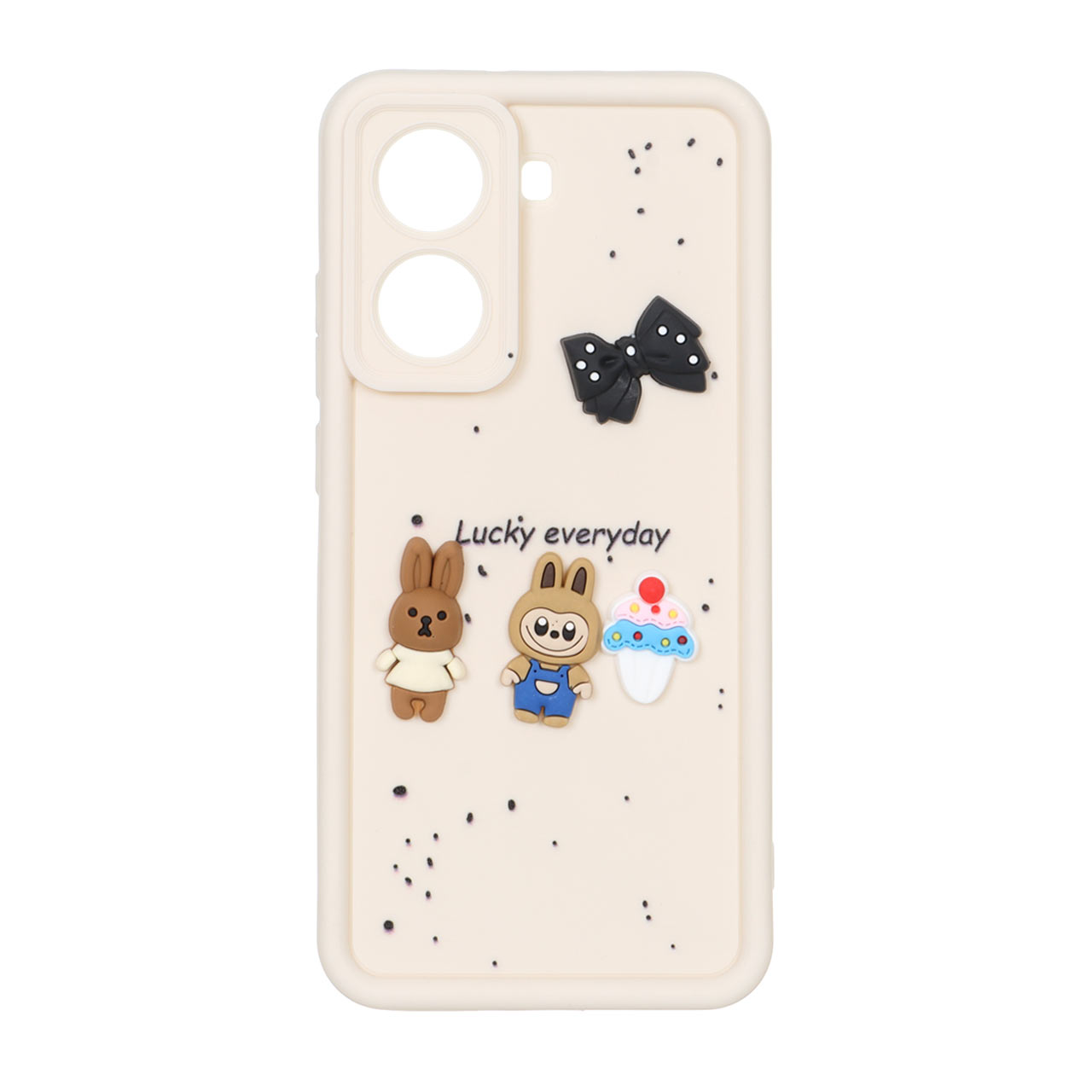 قاب طرح عروسک برجسته Lucky everyday مناسب برای شیائومی پوکو X7 پرو