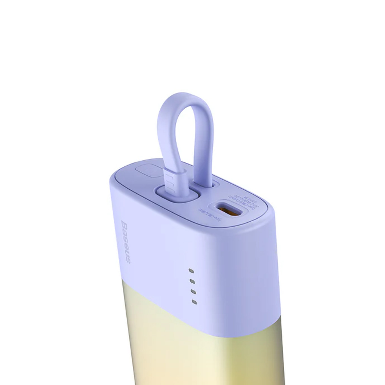 پاوربانک 20 وات 5200 میلی آمپر (فست شارژ) Baseus مدل Popsicle PPKDC05I 