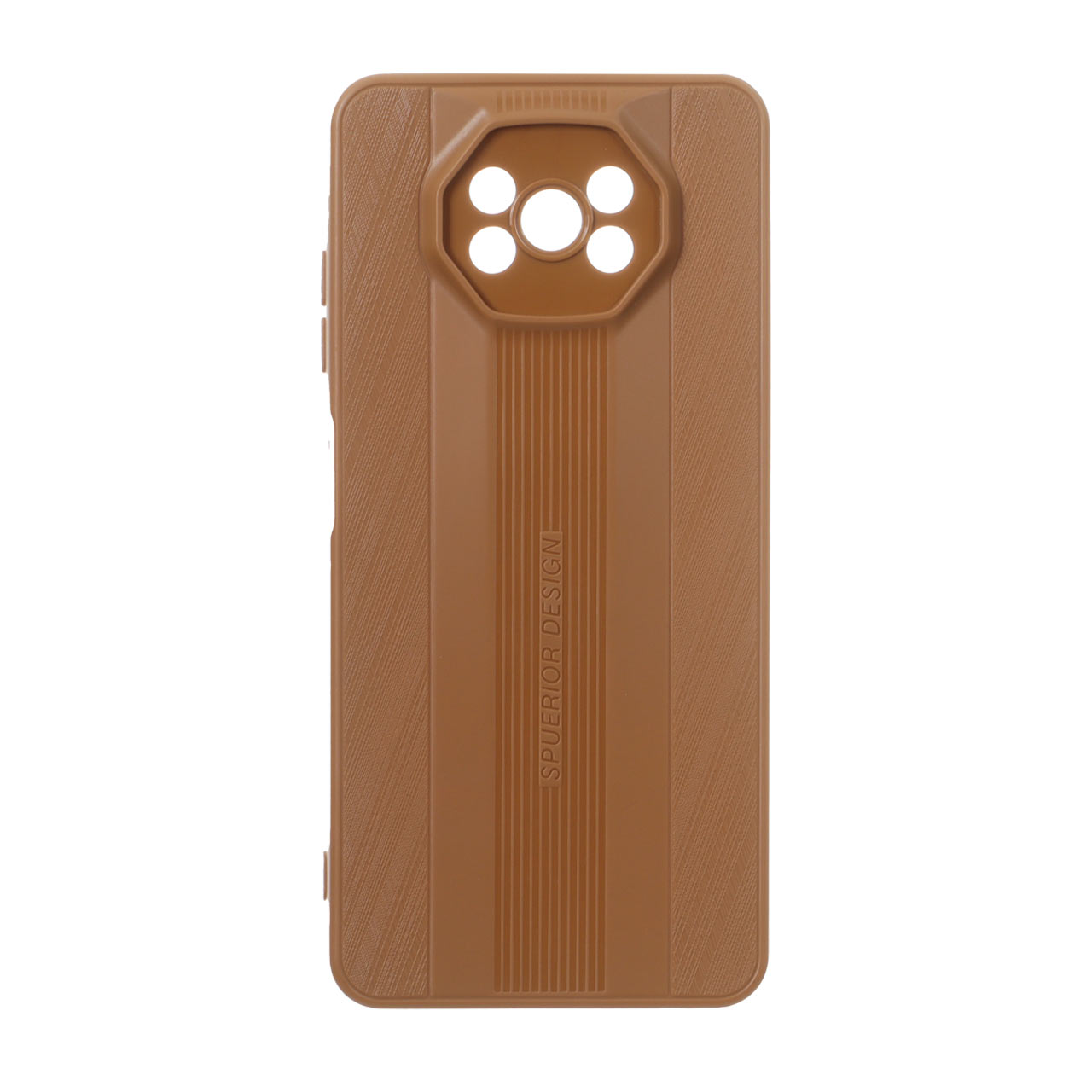 قاب طرح Spuerior Design محافظ لنزدار عسلی مناسب برای شیائومی پوکو X3 / پوکو X3 پرو / پوکو X3 NFC