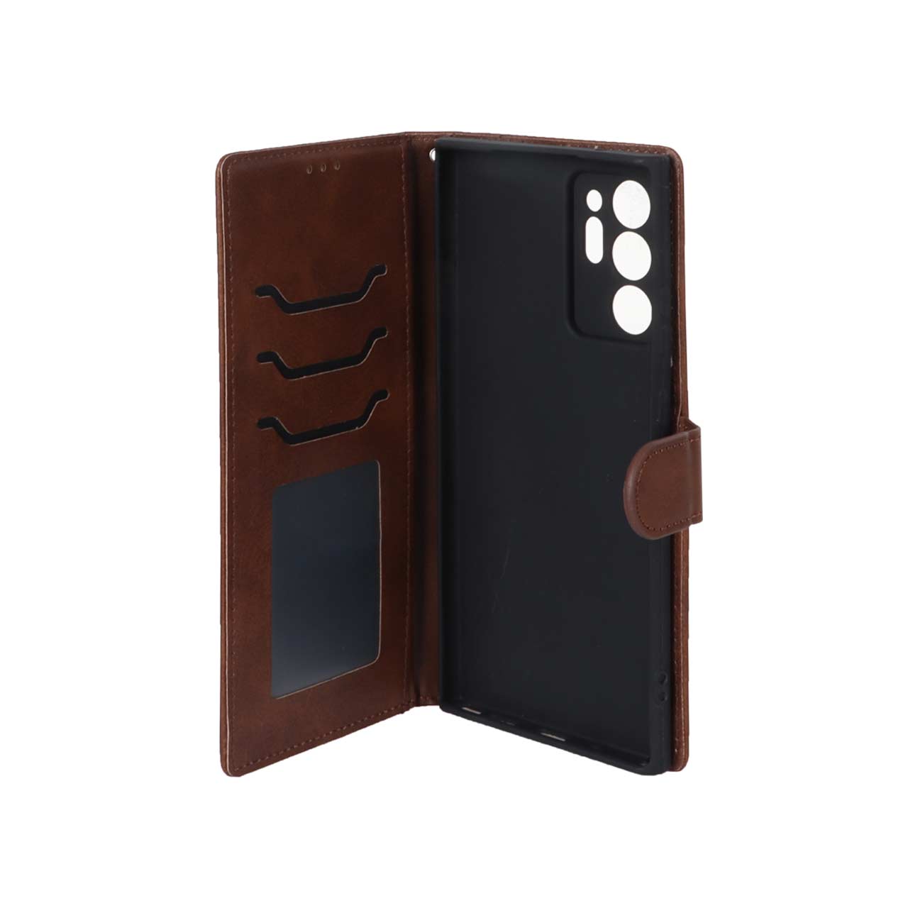 کیف موبایل مگنتی MNC مدل قهوه ای مناسب برای شیائومی ردمی نوت 14 پرو 4G