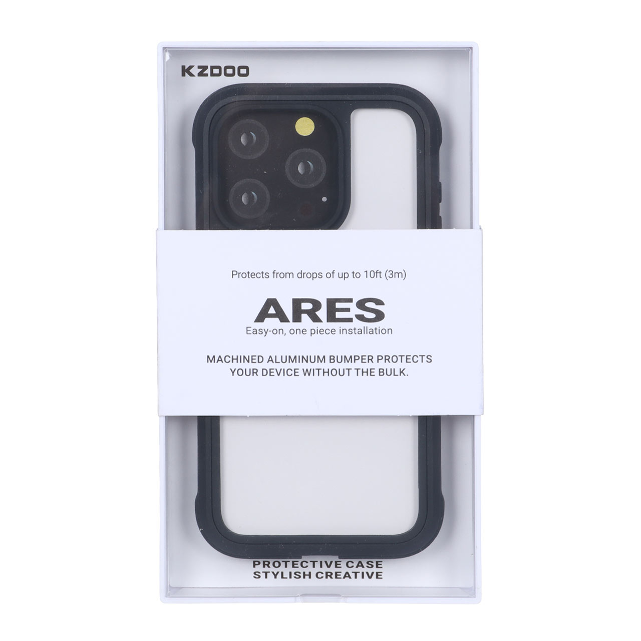 قاب Original KDoo ARES مشکی مناسب برای آیفون 15 پرو