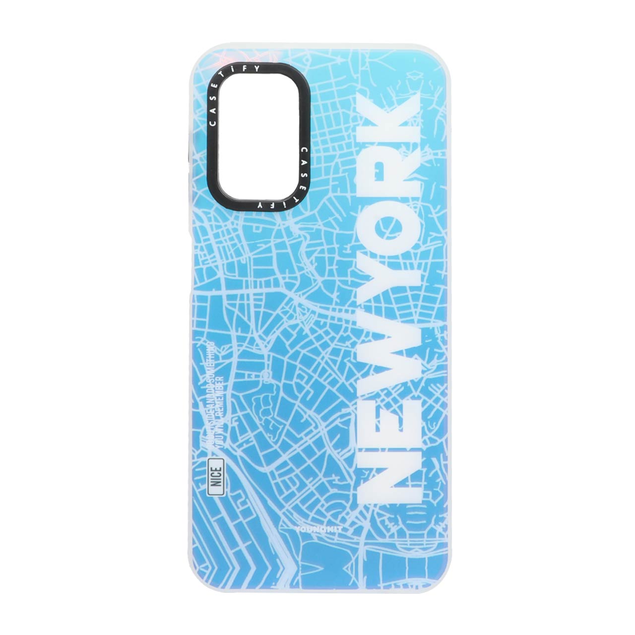 قاب طرح نقشه نیویورک هولوگرامی Casetify مناسب برای سامسونگ گلکسی A13 4G، A13 5G، A04s، M13 4G و F13
