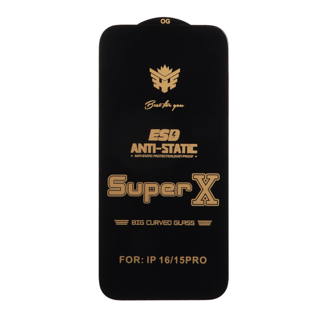محافظ صفحه نمایش شیشه ای Super X مناسب برای آیفون 16