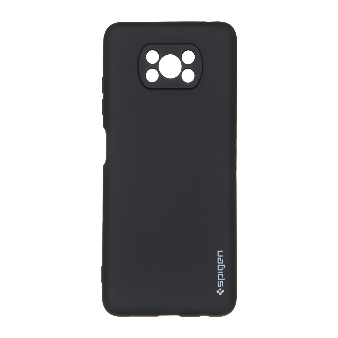 قاب سیلیکونی Spigen محافظ لنزدار مناسب برای شیائومی پوکو X3 / X3 پرو / X3 NFC مشکی