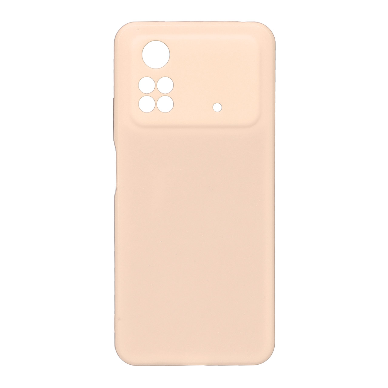 قاب TPU داخل مخمل گلبهی مناسب برای شیائومی پوکو M4 پرو 4G