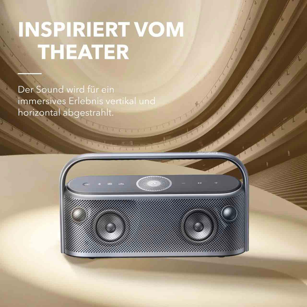 اسپیکر بلوتوثی ANKER مدل Motion X600 A3130 - مشکی