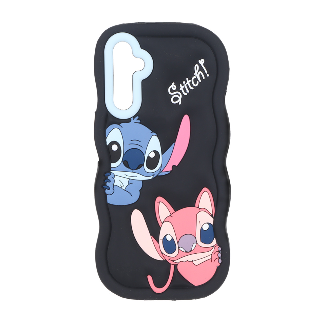 قاب طرح Stitch کنگره‌ای فانتزی مناسب برای سامسونگ گلکسی A14