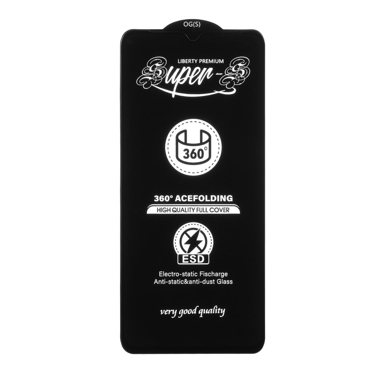 محافظ صفحه نمایش شیشه ای آنتی استاتیک Full Cover Super S 360 - ESD OG مدل Samsung Galaxy A70 / A70S / A42 / M42