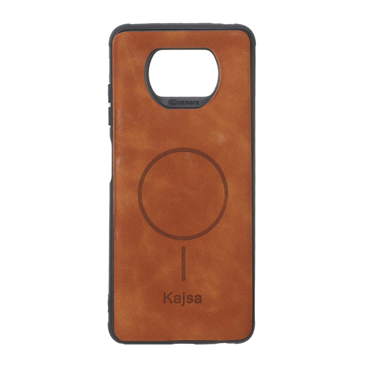 قاب طرح مگ سیف جیر Kajsa قهوه ای روشن مناسب برای شیائومی پوکو X3 / پوکو X3 پرو / پوکو X3 NFC
