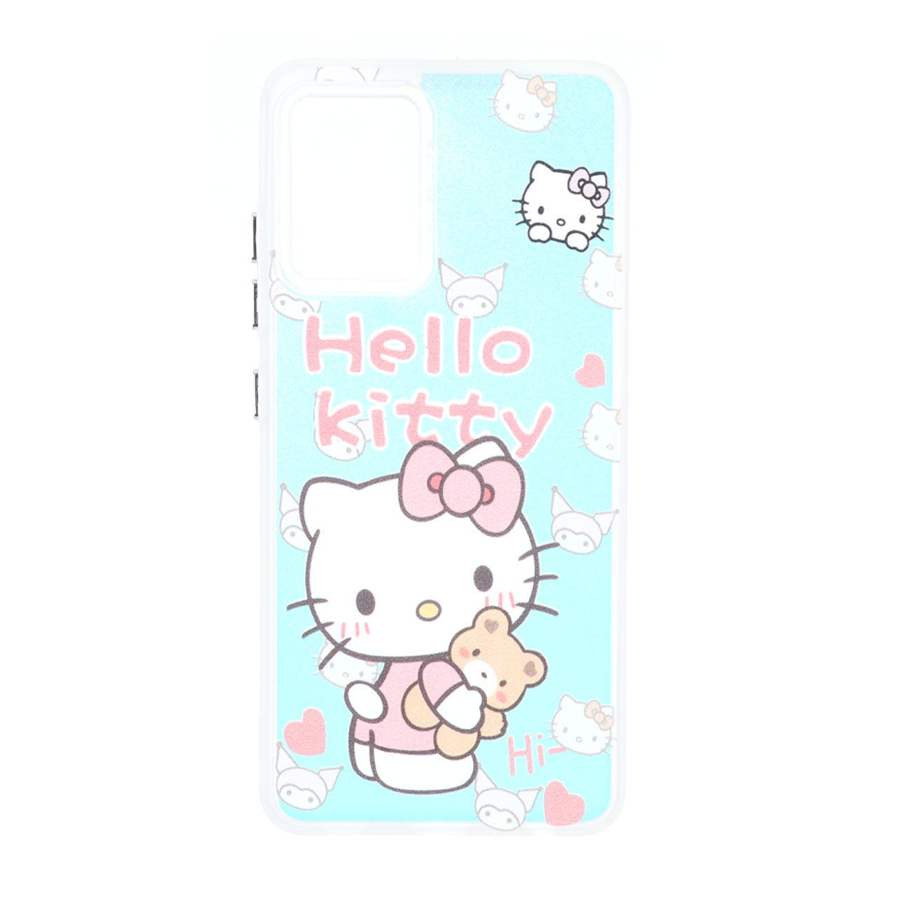 قاب هولوگرامی Funnyrich طرح Hello Kitty دور مات مناسب برای سامسونگ گلکسی A32 4G