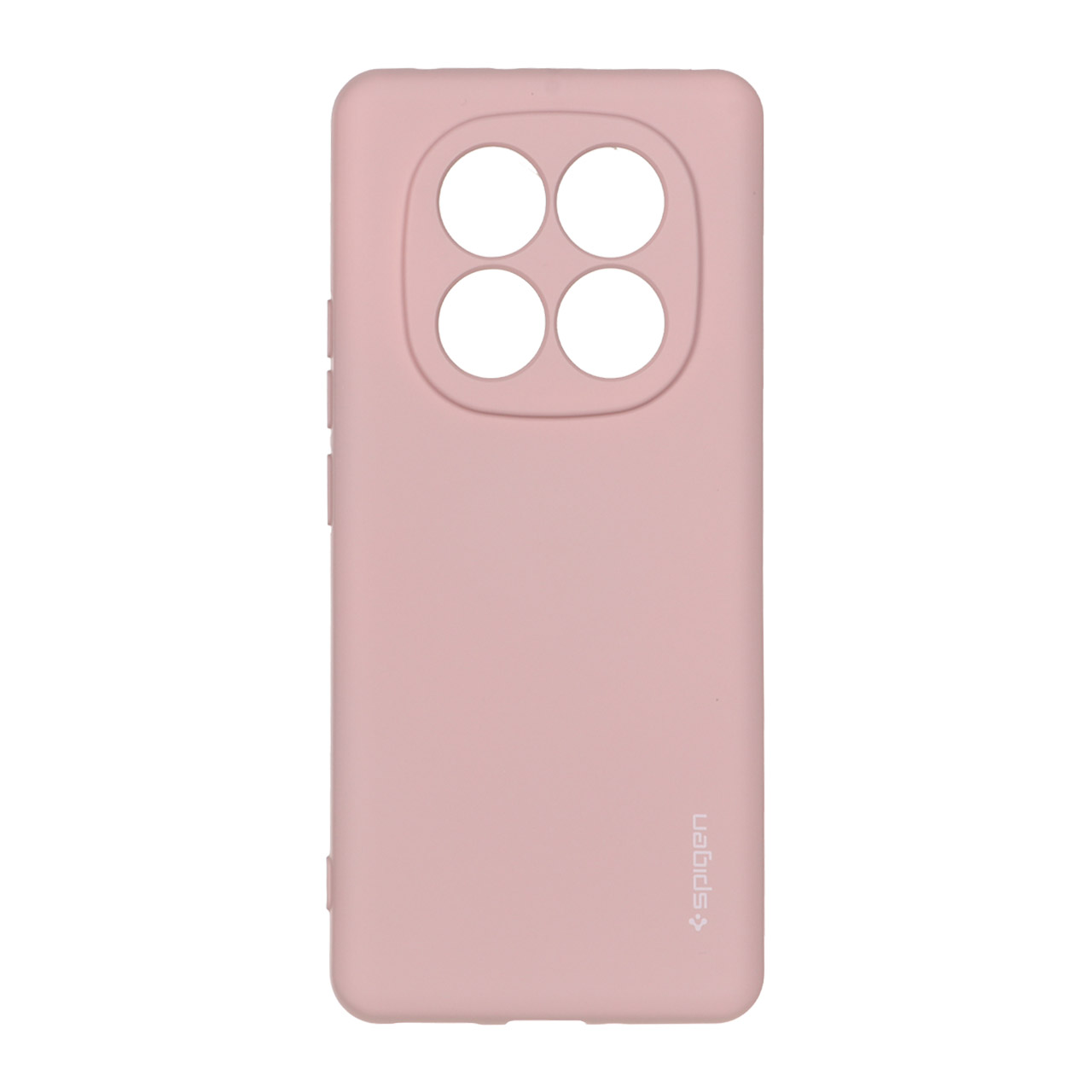 قاب سیلیکونی Spigen محافظ لنزدار صورتی چرک مناسب برای شیائومی ردمی نوت 14 پرو 5G، ردمی نوت 14 پرو پلاس 5G و پوکو X7 5G