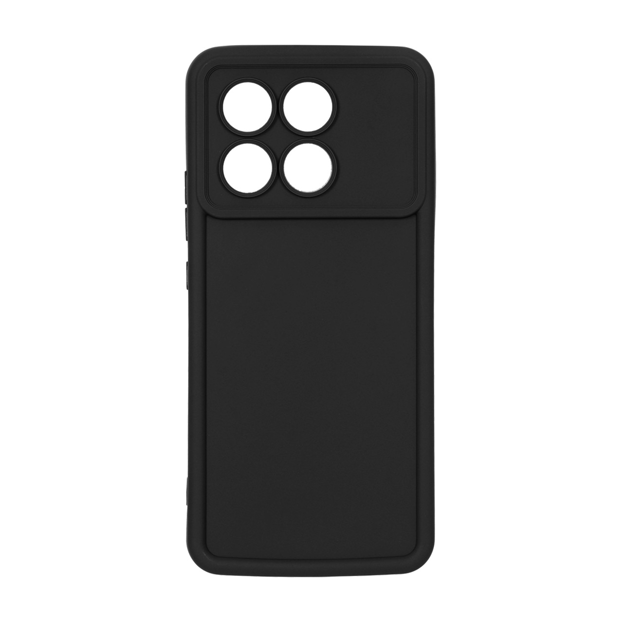 قاب Solid Case مشکی محافظ لنز کشویی مناسب برای شیائومی پوکو X6 پرو 5G / ردمی K70E