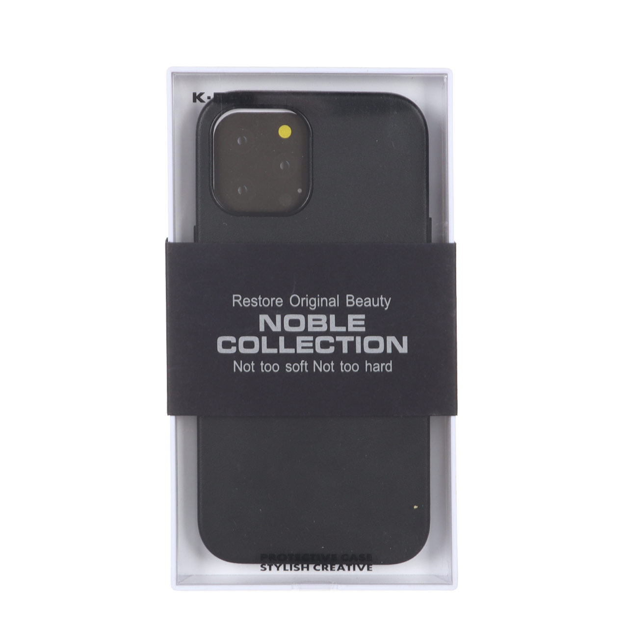 قاب KDoo Noble مشکی مناسب برای آیفون 12 پرو مکس