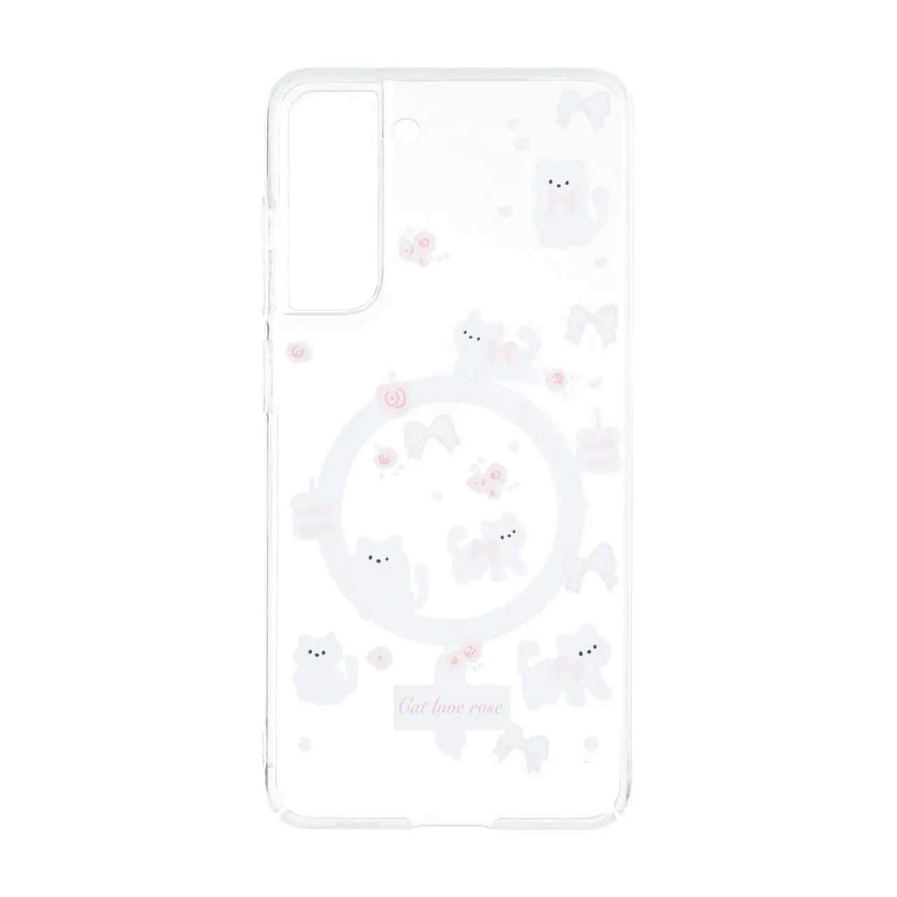 قاب Cute کریستالی طرح مگ سیف Samsung Galaxy S21 FE - کد 515