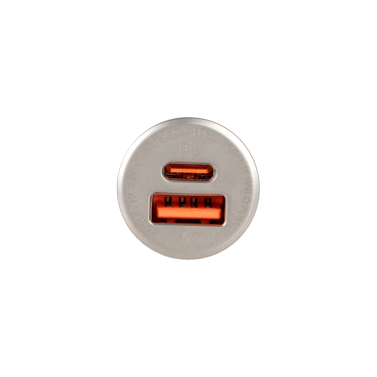 شارژر فندکی فست و PD دو پورت LDNIO مدل C506Q 30W - نقره ای