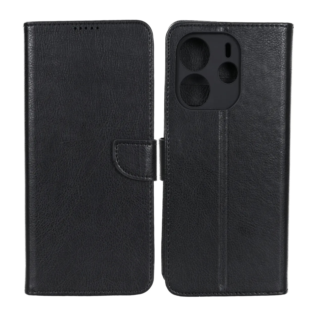 کیف چرمی مگنتی محافظ لنزدار KRF مناسب برای شیائومی Redmi Note 14 4G