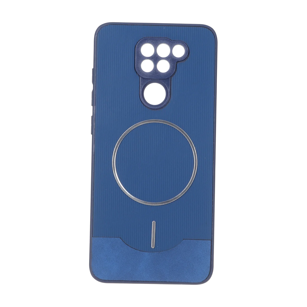 قاب طرح Line Case جیر مگ سیف فلزی محافظ لنزدار مناسب برای شیائومی ردمی نوت 9 / ردمی 10 ایکس 5G / ردمی 10 ایکس پرو 5G - سرمه ای