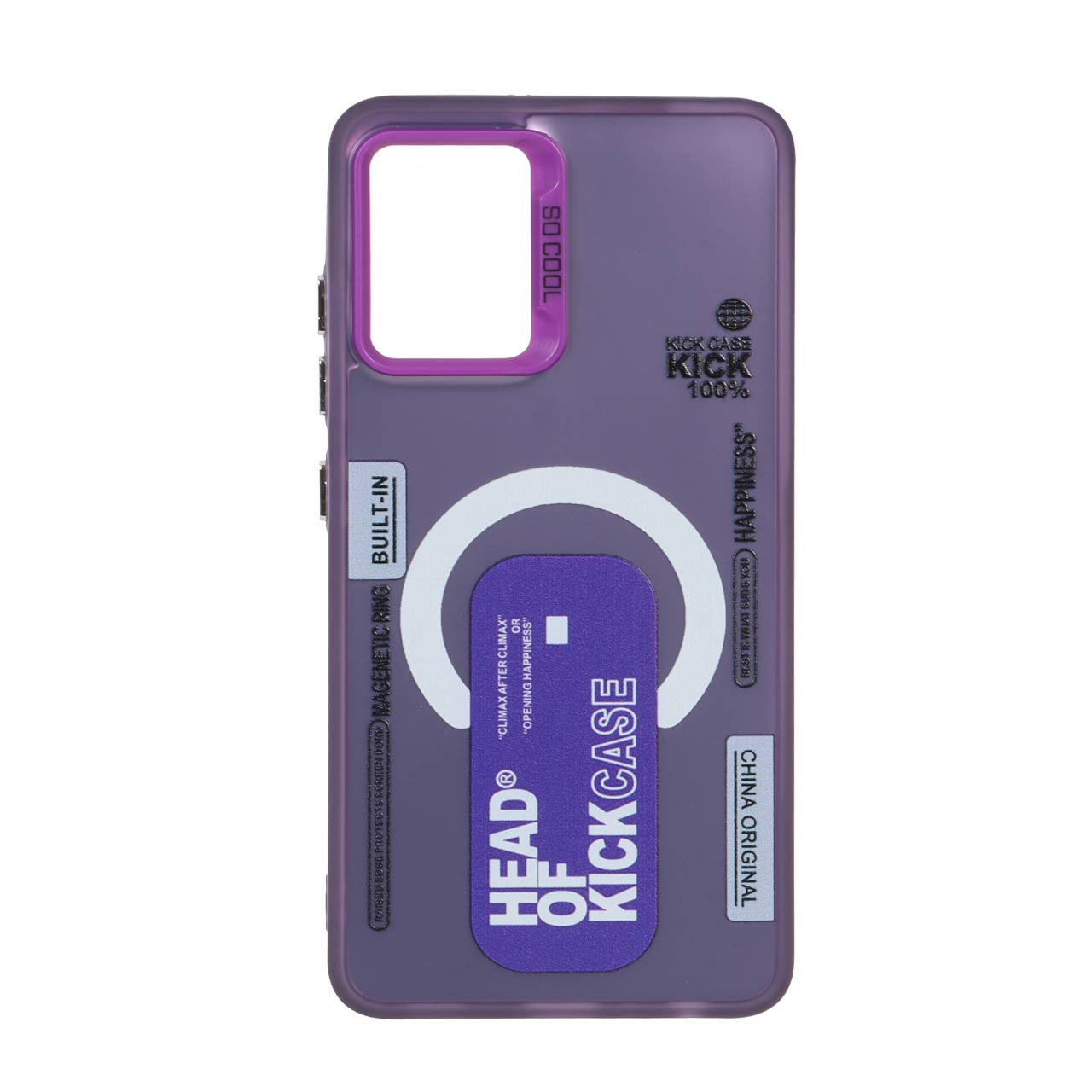 قاب SO COOL طرح مگ سیف Kick Case با استند مناسب برای سامسونگ گلکسی A32 4G