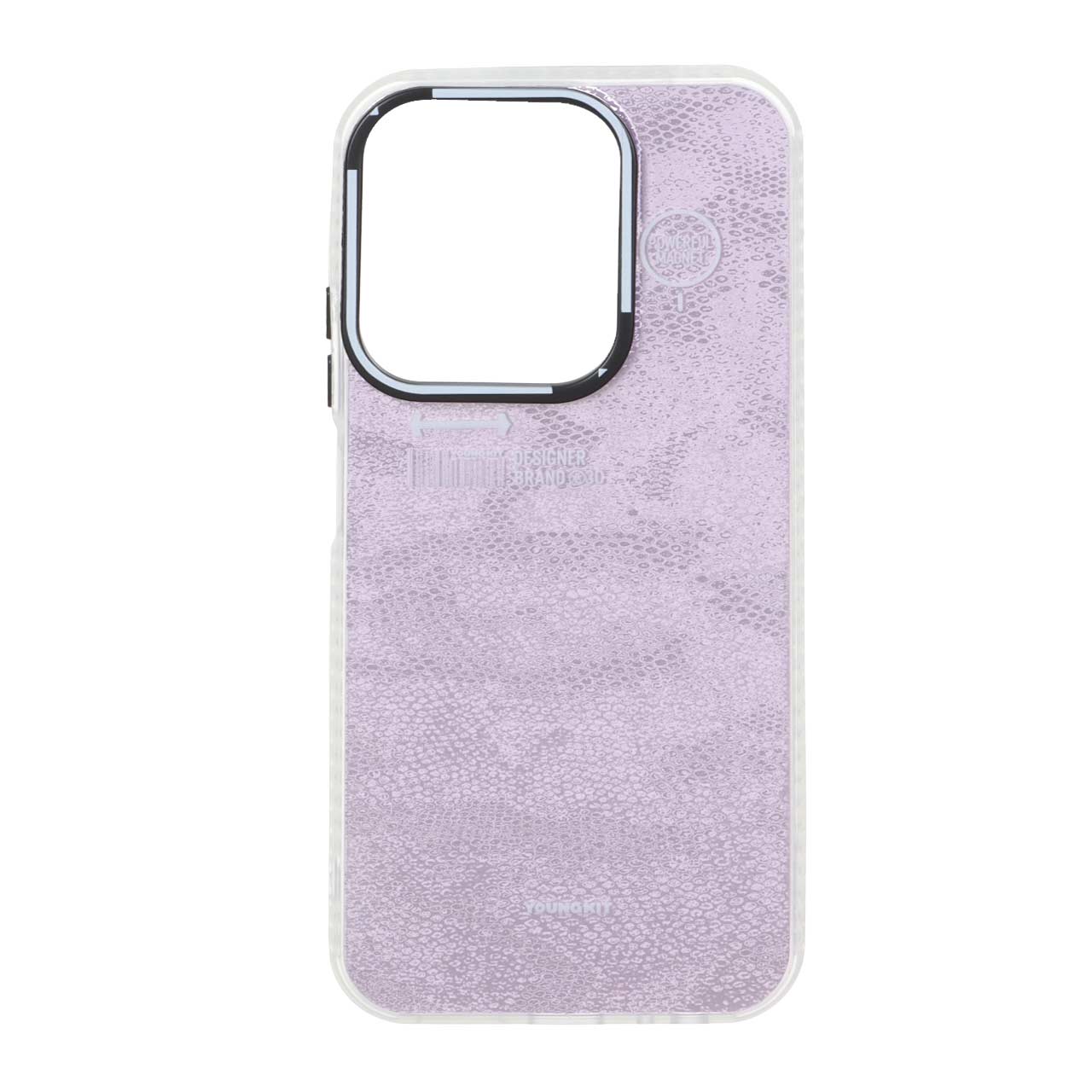 قاب طرح بارکد پوست ماری دور مات Youngkit مناسب برای شیائومی ردمی 15C و پوکو C85