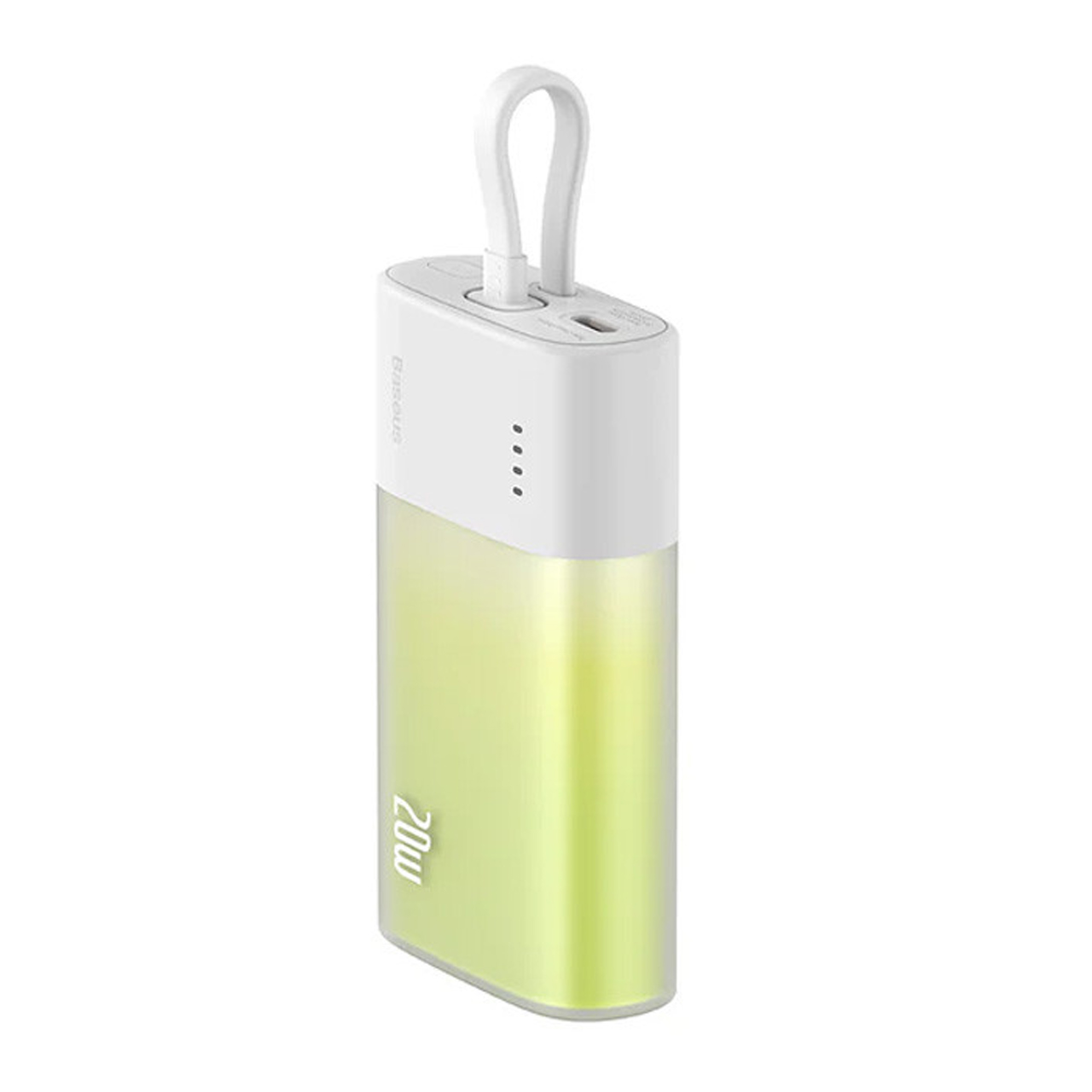 پاوربانک 20 وات 5200 میلی آمپر (فست شارژ) Baseus مدل Popsicle PPKDC05I 