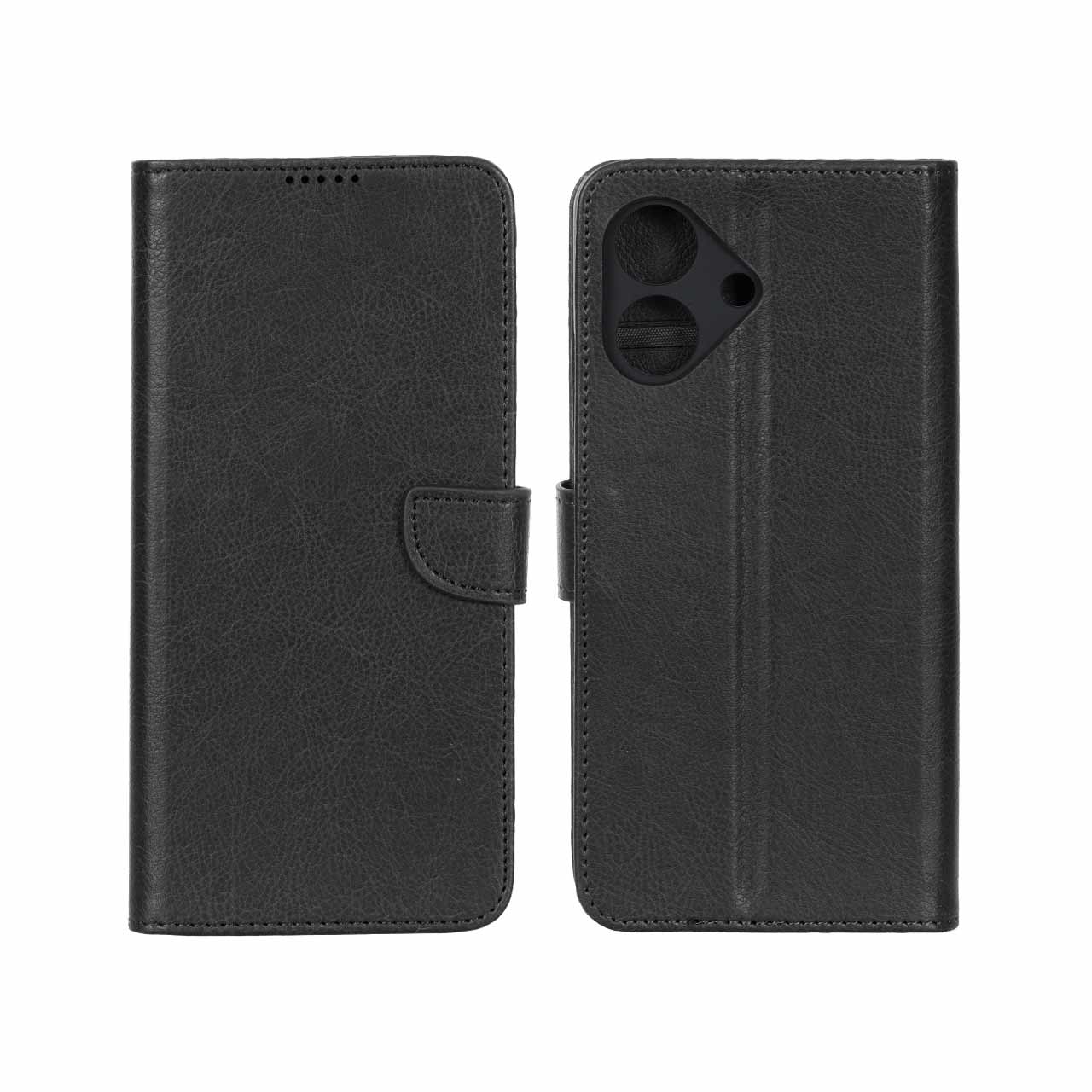کیف چرمی مگنتی KRF مدل محافظ لنزدار مناسب برای گوشی Honor Play 10 - مشکی
