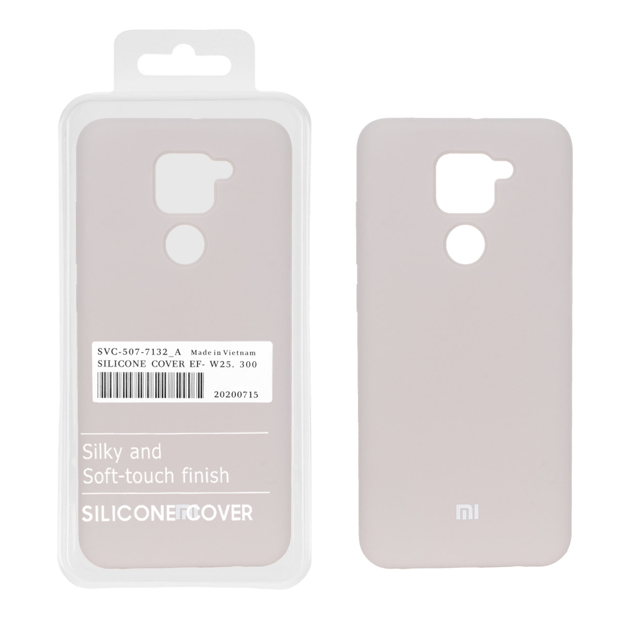 قاب سیلیکونی پاک کنی اورجینال درجه یک مناسب برای شیائومی Redmi Note 9 و Redmi 10X 5G/Pro