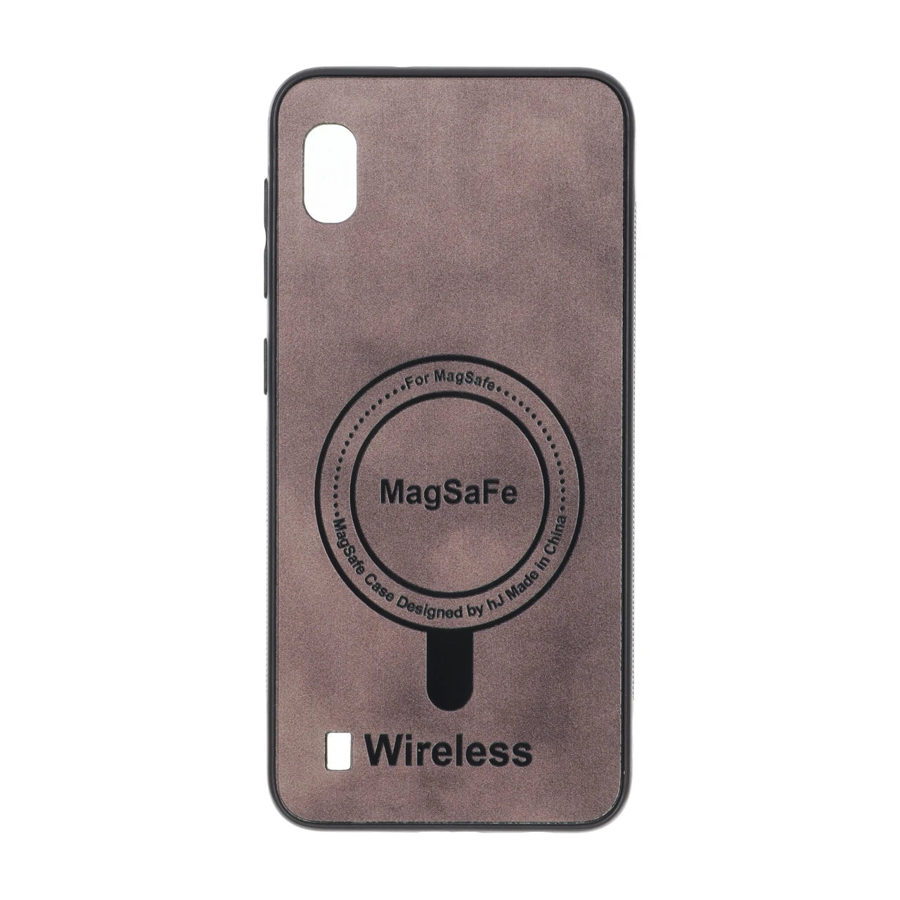 قاب Wireless طرح مگ سیف مناسب برای سامسونگ گلکسی A10 و M10 - قهوه‌ای