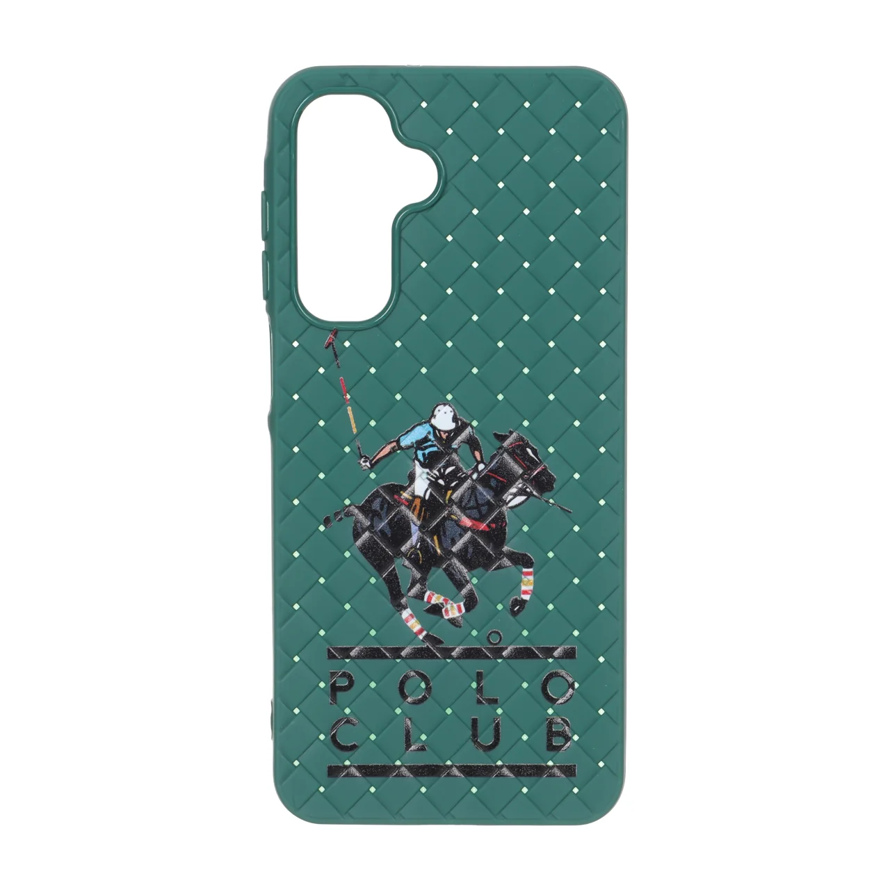 قاب طرح حصیری Polo دور لنز براق مناسب برای سامسونگ گلکسی A16