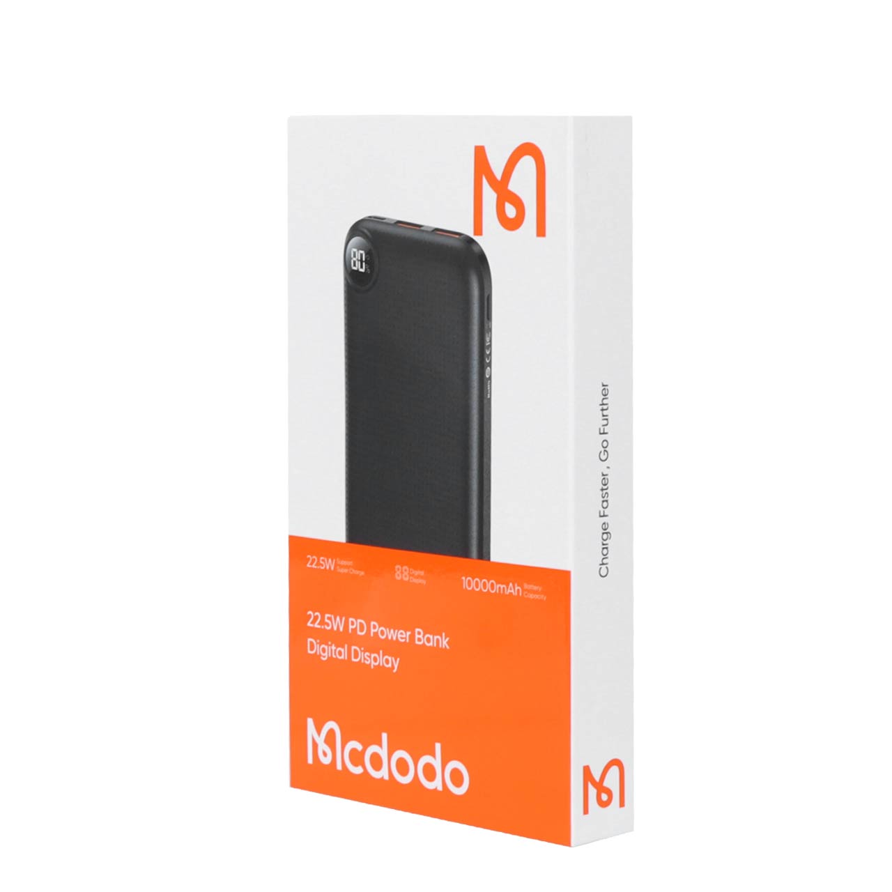 پاوربانک 22.5 وات 10000 میلی آمپر (PD و فست شارژ) Mcdodo مدل MC-847