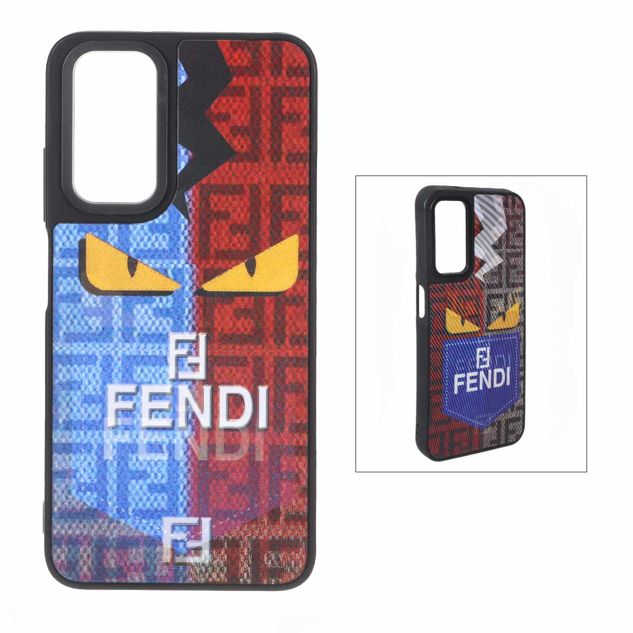 قاب طرح 3D هولوگرافیک Fendi Eyes مناسب برای شیائومی ردمی نوت 12 اس و شیائومی ردمی نوت 11 4G و ردمی نوت 11 اس