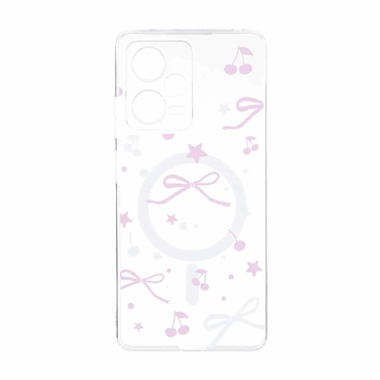 قاب Cute کریستالی طرح مگ سیف محافظ لنزدار Xiaomi Redmi Note 12 Pro 5G - کد 69