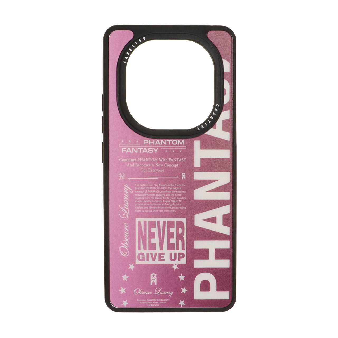 قاب Casetify طرح Never Give Up فانتزی مناسب برای شیائومی ردمی نوت 14 پرو 4G