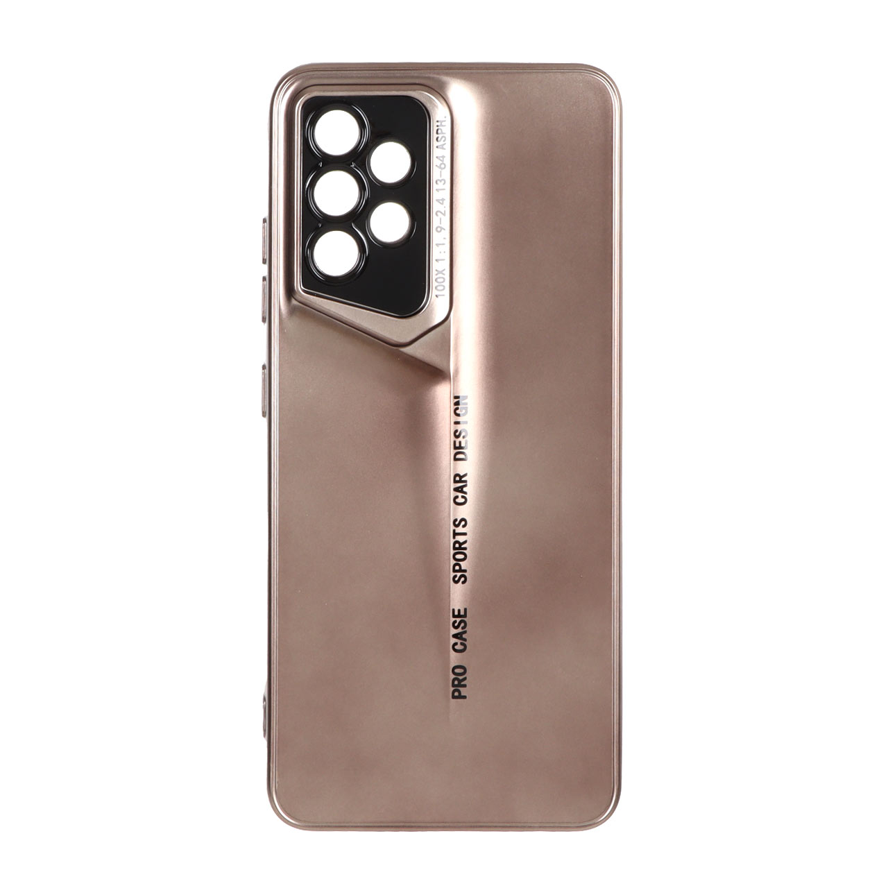 قاب طرح Sports Design متالیک بژ مناسب برای سامسونگ گلکسی A32 4G
