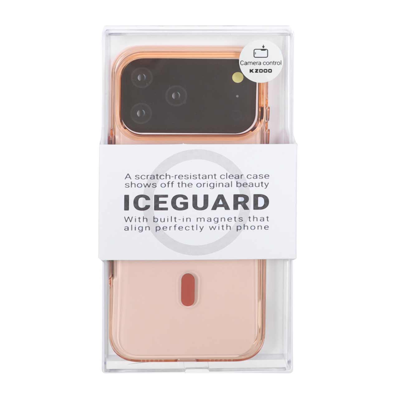 قاب مگ سیف Original KDoo ICEGUARD نارنجی مناسب برای آیفون 17 پرو مکس