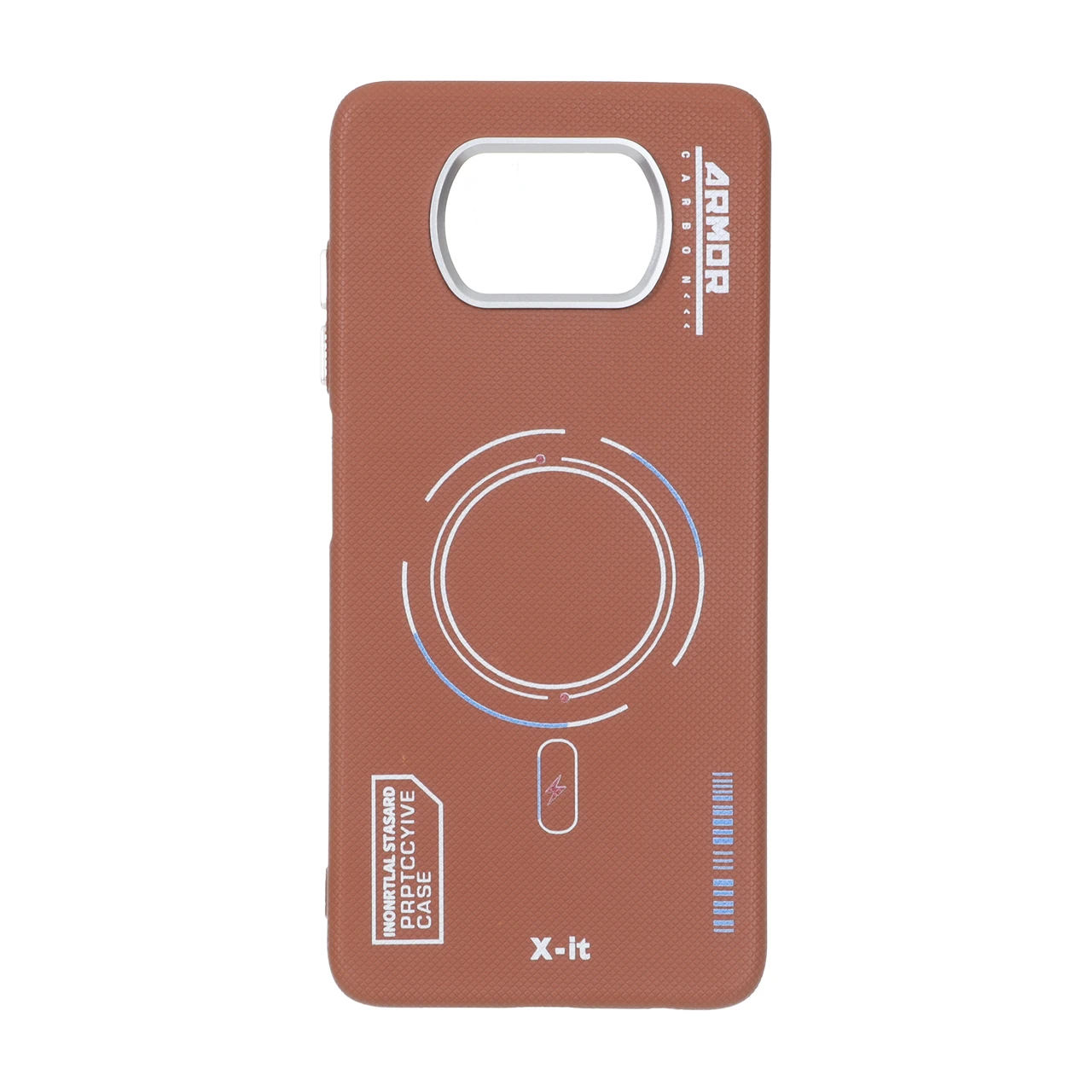 قاب Armor طرح سوزنی لنز سیلور مگ سیف مناسب برای شیائومی پوکو X3 / پوکو X3 پرو / پوکو X3 NFC