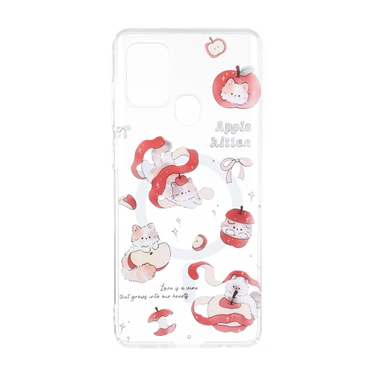 قاب Cute کریستالی طرح مگ سیف مناسب برای سامسونگ گلکسی A21s