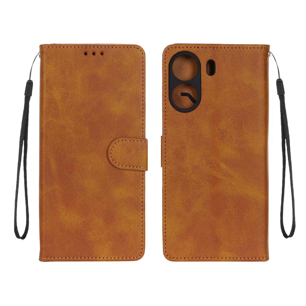 کیف موبایل مگنتی MNC طرح کلاسیک مناسب برای Xiaomi Redmi 13C و Poco C65