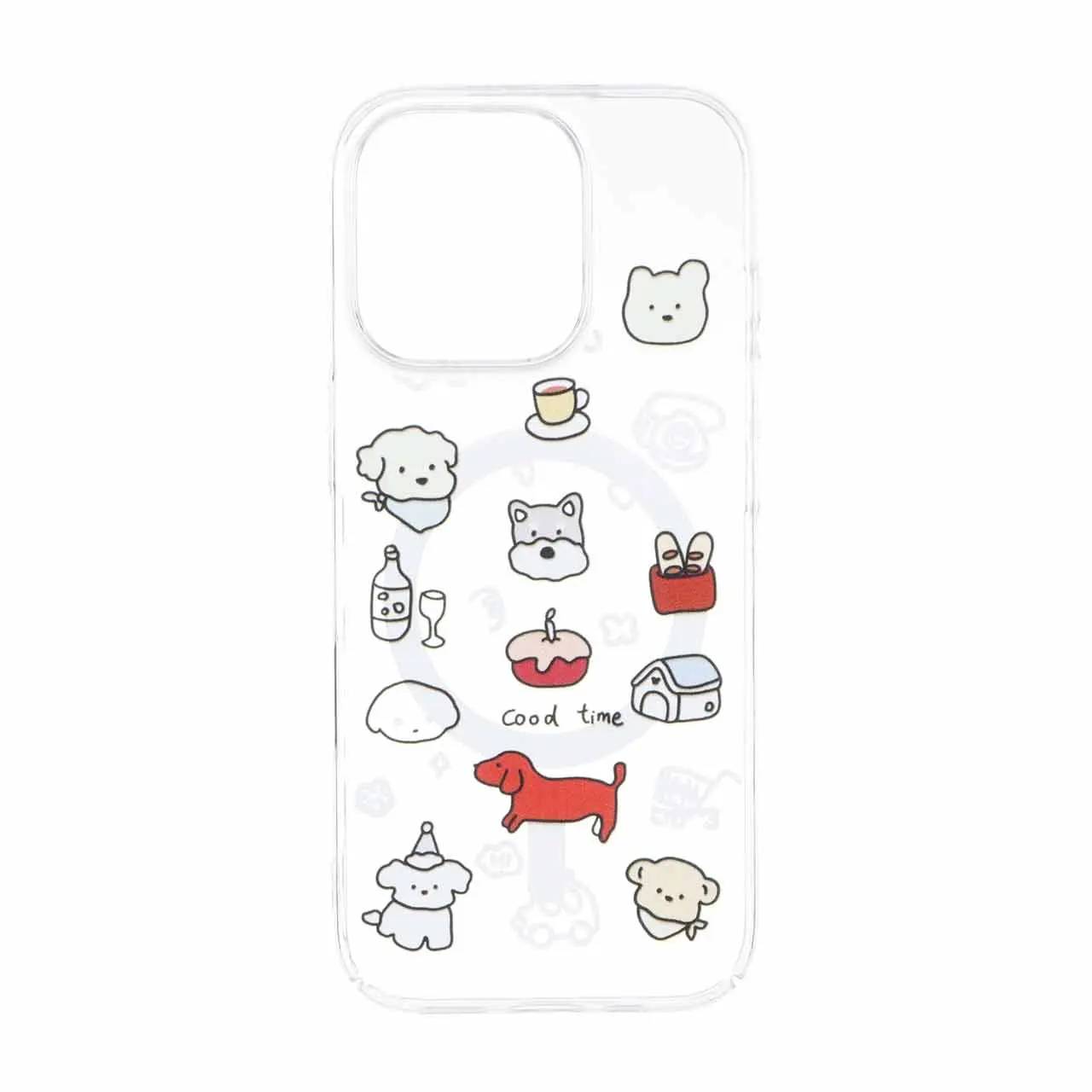 قاب Cute کریستالی طرح مگ سیف Apple iPhone 16 Pro - کد 657
