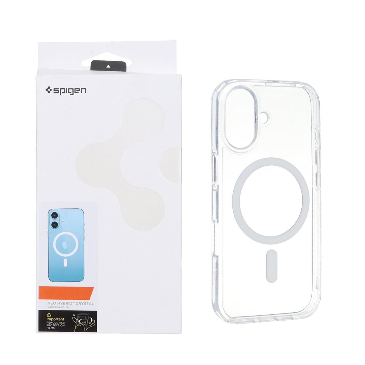 قاب شفاف مگ سیف Spigen Neo Hybrid Crystal برای آیفون 17 اورجینال